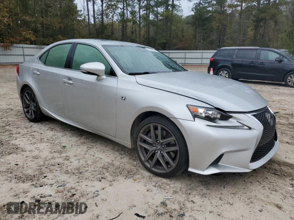 2014 Lexus IS 350 with VIN JTHBE1D20E5010273, listed as a Copart auction lot 43520715 with 197,604 mi miles and Salvage Title. Bid and sale history available at carsss.com. Image 4.