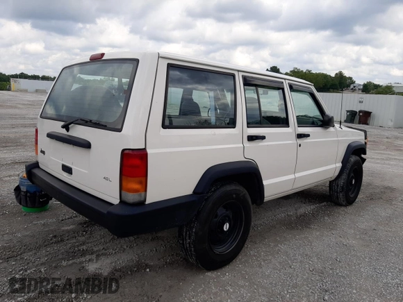 1998 Jeep Cherokee SE with VIN 1J4FT28S8WL219020, listed as a Copart auction lot 67757004 with 217,715 mi miles and Salvage Title. Bid and sale history available at carsss.com. Image 3.