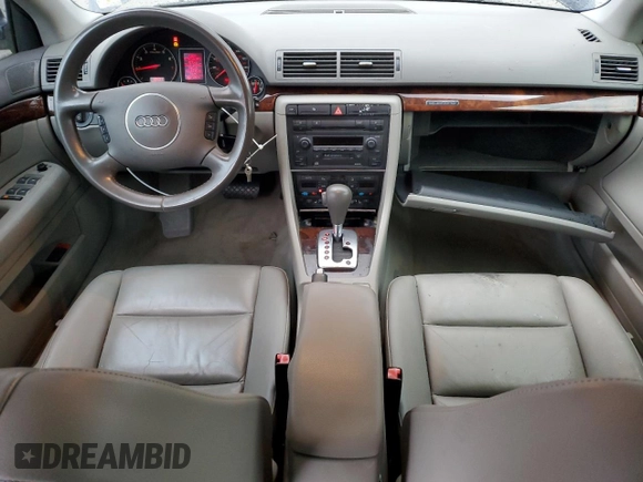 2004 Audi A4 3.0L with VIN WAULT68E44A186646, listed as a Copart auction lot 47619885 with 171,318 mi miles and Clean Title. Bid and sale history available at carsss.com. Image 8.