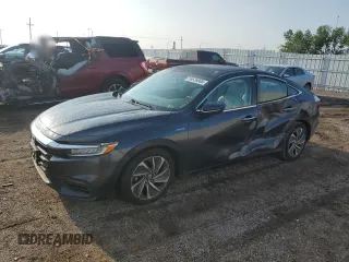 2022 Honda Insight Touring with VIN 19XZE4F98NE006116, listed as a Copart auction lot 58626005 with 35,032 mi miles and Salvage title. Bid and sale history available at DreamBid. Image 1.