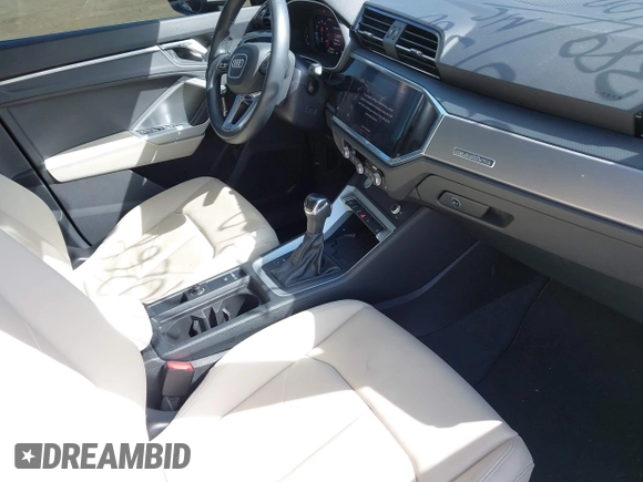 2020 Audi Q3 S line Premium Plus with VIN WA1EECF37L1099564, listed as a IAAI auction lot 41860268 with 55,389 mi miles and . Bid and sale history available at DreamBid. Image 5.