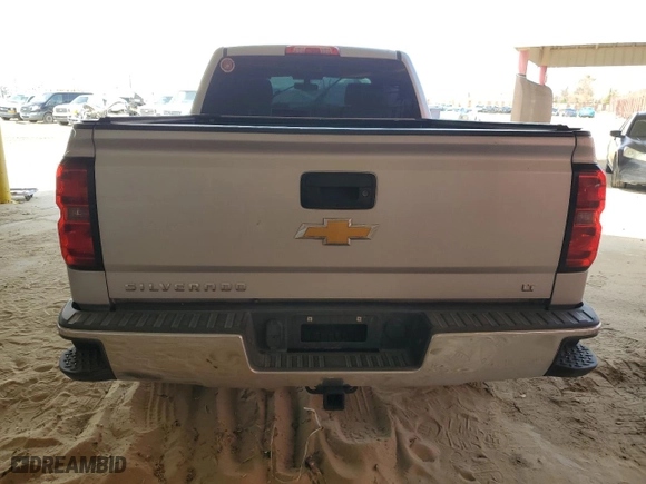 2014 Chevrolet Silverado 1500 LT with VIN 1GCRCREC1EZ120690, listed as a Copart auction lot 49311185 with 0 mi miles and Salvage Title. Bid and sale history available at carsss.com. Image 6.