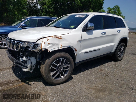 2022 Jeep Grand Cherokee Limited with VIN 1C4RJFBG2NC121619, listed as a Copart auction lot 61729895 with 20,265 mi miles and Salvage title. Bid and sale history available at DreamBid. Image 1.