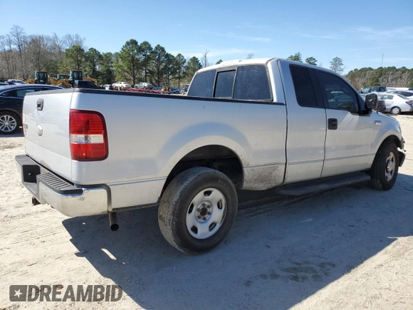 2006 Ford F-150 STX with VIN 1FTRX12W56NA71121, listed as a Copart auction lot 49388495 with 158,971 mi miles and Salvage Title. Bid and sale history available at carsss.com. Image 3.