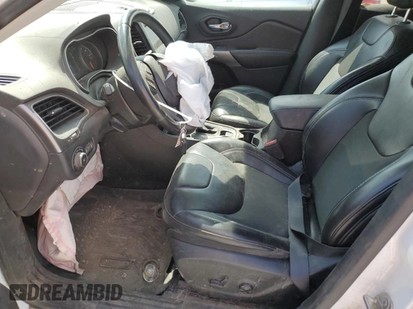 2019 Jeep Cherokee Latitude Plus with VIN 1C4PJLLB9KD226110, listed as a Copart auction lot 56486085 with 158,585 mi miles and Salvage title. Bid and sale history available at DreamBid. Image 8.