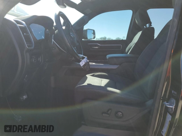 2023 Ram 1500 Lone Star with VIN 1C6RREBT1PN553326, listed as a Copart auction lot 42708125 with 55,353 mi miles and Salvage Title. Bid and sale history available at carsss.com. Image 7.
