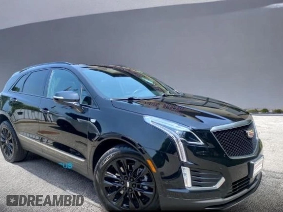 2021 Cadillac XT5 AWD Sport with VIN 1GYKNHRS7MZ16XXX, listed as a Copart auction lot 61952565 with 93,253 mi miles and Clean title. Bid and sale history available at DreamBid. Image 1.