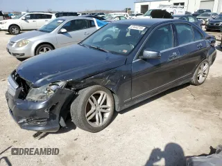 2013 Mercedes-Benz C 300 Sport with VIN WDDGF8AB3DG122432, listed as a Copart auction lot 47444215 with 139,825 mi miles and Salvage title. Bid and sale history available at DreamBid. Image 1.