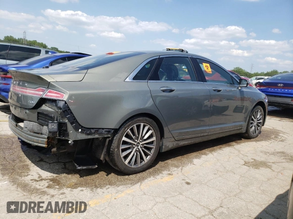 2017 Lincoln MKZ Hybrid Select with VIN 3LN6L5LU4HR650230, listed as a Copart auction lot 62709914 with 85,835 mi miles and Salvage title. Bid and sale history available at DreamBid. Image 3.