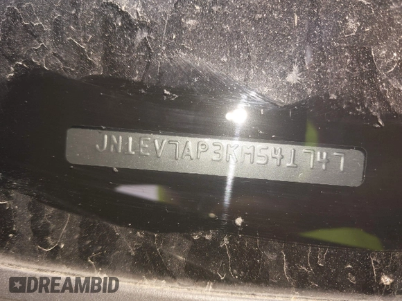 2019 Infiniti Q50 3.0t LUXE with VIN JN1EV7AP3KM541747, listed as a IAAI auction lot 40973538 with 43,139 mi miles. Bid and sale history available at carsss.com. Image 9.