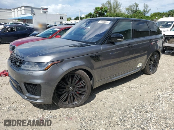 2019 Land Rover Range Rover Sport HSE Dynamic with VIN SALWV2SV9KA426677, listed as a Copart auction lot 71195864 with 0 mi miles and Salvage Title. Bid and sale history available at carsss.com. Image 1.