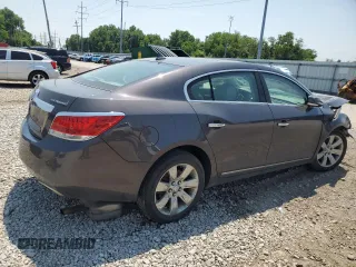 2013 Buick LaCrosse Leather with VIN 1G4GC5E31DF290950, listed as a Copart auction lot 60565705 with Not provided miles and Salvage title. Bid and sale history available at DreamBid. Image 3.