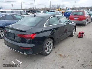2023 Audi A3 Premium with VIN WAUAUDGY4PA122471, listed as a IAAI auction lot 41988335 with 11,848 mi miles. Bid and sale history available at carsss.com. Image 4.
