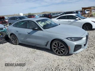 2024 BMW 4 Series 430i xDrive with VIN WBA73AV06RFP78458, listed as a Copart auction lot 55664535 with 27,665 mi miles and Salvage title. Bid and sale history available at DreamBid. Image 3.