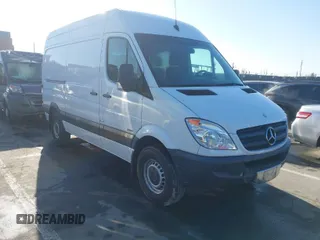 2013 Mercedes-Benz Sprinter Cargo with VIN WD3PE7CC3D5797166, listed as a IAAI auction lot 41868815 with 68,040 mi miles. Bid and sale history available at carsss.com. Image 1.