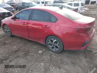 2020 Kia Forte LXS with VIN 3KPF24AD6LE222809, listed as a IAAI auction lot 41543259 with 147,978 mi miles. Bid and sale history available at carsss.com. Image 3.