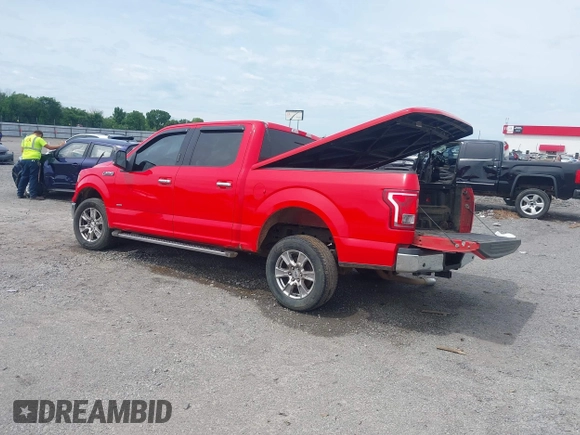 2015 Ford F-150 XL with VIN 1FTEW1CP4FKE80477, listed as a IAAI auction lot 42173942 with 155,540 mi miles and . Bid and sale history available at DreamBid. Image 3.