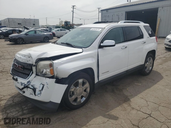 2010 GMC Terrain SLT-2 with VIN 2CTFLHEY4A6373926, listed as a Copart auction lot 55262675 with 85,806 mi miles and Clean Title. Bid and sale history available at carsss.com. Image 1.