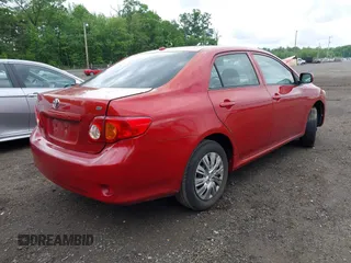 2009 Toyota Corolla with VIN JTDBL40E399050323, listed as a IAAI auction lot 42206910 with 180,935 mi miles. Bid and sale history available at carsss.com. Image 4.
