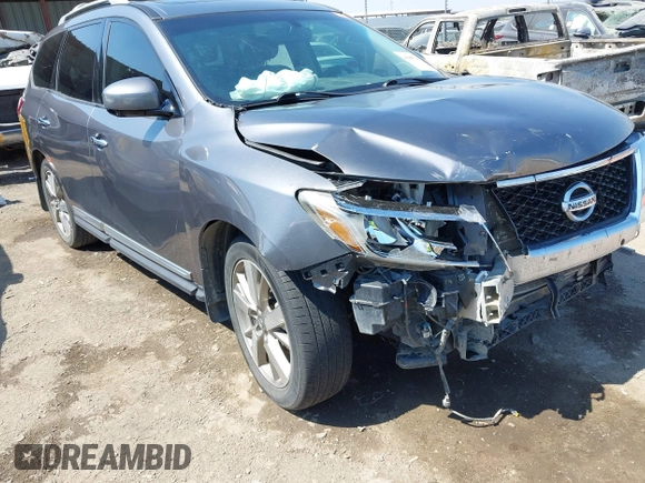 2016 Nissan Pathfinder SL with VIN 5N1AR2MN0GC604373, listed as a IAAI auction lot 41887193 with 147,894 mi miles and . Bid and sale history available at DreamBid. Image 1.