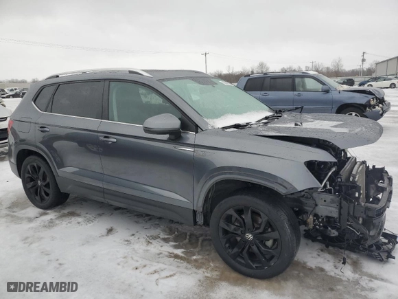 2022 Volkswagen Taos SE with VIN 3VVLX7B26NM020307, listed as a Copart auction lot 43961685 with NaN miles and Salvage Title. Bid and sale history available at carsss.com. Image 4.