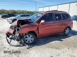 2008 Kia Rondo EX with VIN KNAFG525787209764, listed as a Copart auction lot 47065995 with 0 mi miles and Salvage Title. Bid and sale history available at carsss.com. Image 1.