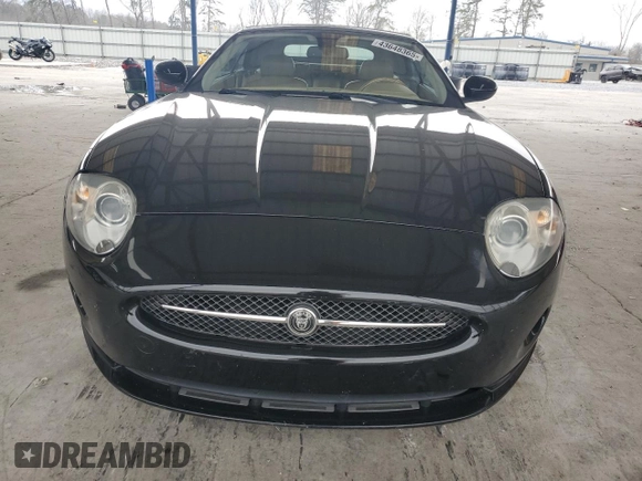 2007 Jaguar XK with VIN SAJDA44B575B06009, listed as a Copart auction lot 43648365 with 105,106 mi miles and Clean Title. Bid and sale history available at carsss.com. Image 5.