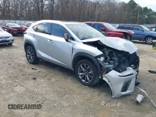 2018 Lexus NX with VIN JTJYARBZXJ2105891, listed as a IAAI auction lot 41590293 with 91,973 mi miles. Bid and sale history available at carsss.com. Image 1.