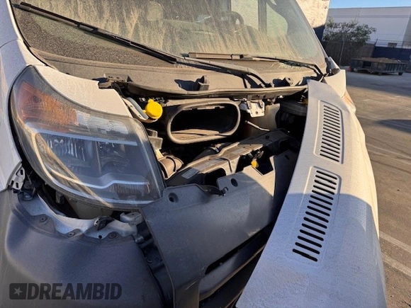2018 Ram ProMaster Cargo with VIN 3C6TRVAG5JE147460, listed as a Copart auction lot 80108494 with Not Provided miles and Clean Title. Bid and sale history available at DreamBid. Image 7.