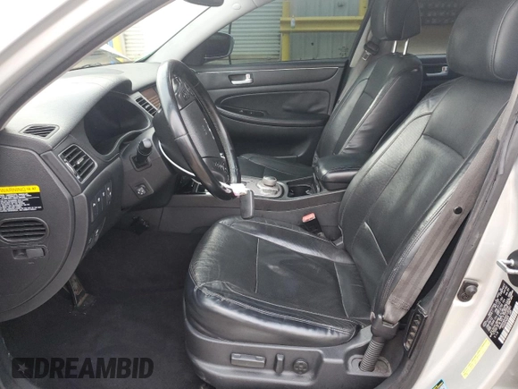 2012 Hyundai Genesis 5.0L with VIN KMHGC4DH3CU185361, listed as a Copart auction lot 85022214 with 198,807 mi miles and Salvage Title. Bid and sale history available at carsss.com. Image 7.