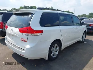 2012 Toyota Sienna LE AAS with VIN 5TDKK3DC5CS270609, listed as a IAAI auction lot 42602189 with 412,612 mi miles and . Bid and sale history available at DreamBid. Image 4.
