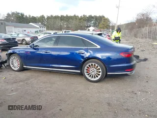 2019 Audi A8 L with VIN WAU8DAF82KN019534, listed as a IAAI auction lot 41254684 with 80,041 mi miles. Bid and sale history available at carsss.com. Image 14.