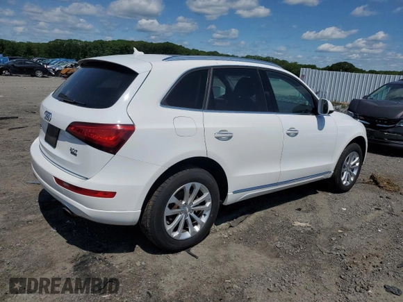 2016 Audi Q5 Premium with VIN WA1C2AFPXGA046144, listed as a Copart auction lot 56632395 with 79,147 mi miles and Salvage title. Bid and sale history available at DreamBid. Image 3.