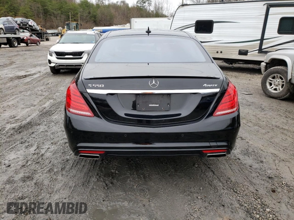 2015 Mercedes-Benz S 550 with VIN WDDUG8FB6FA200314, listed as a Copart auction lot 68291942 with 50,770 mi miles and . Bid and sale history available at carsss.com. Image 6.