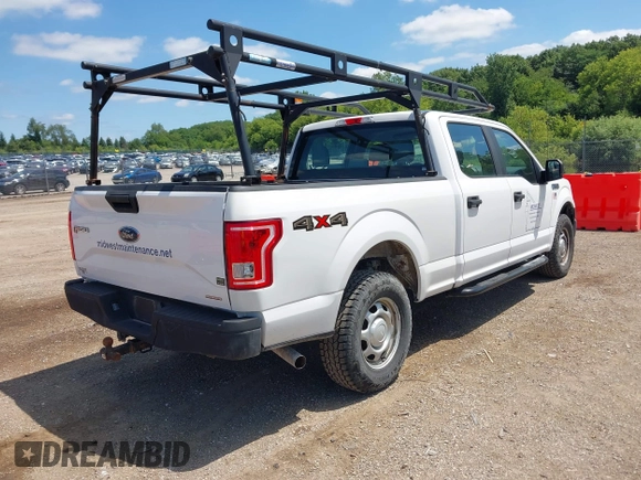 2016 Ford F-150 XLT with VIN 1FTFW1EF7GKE76840, listed as a IAAI auction lot 42765893 with 91,629 mi miles and . Bid and sale history available at DreamBid. Image 4.