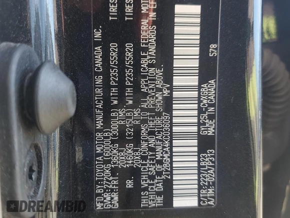 2019 Lexus RX 450h with VIN 2T2BGMCA4KC036097, listed as a Copart auction lot 61475175 with 63,811 mi miles and Salvage title. Bid and sale history available at DreamBid. Image 13.