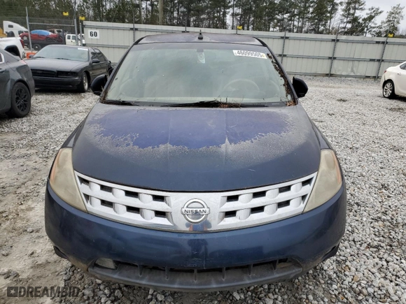 2003 Nissan Murano SL with VIN JN8AZ08T83W117176, listed as a Copart auction lot 46099505 with 101,303 mi miles and Clean Title. Bid and sale history available at carsss.com. Image 5.