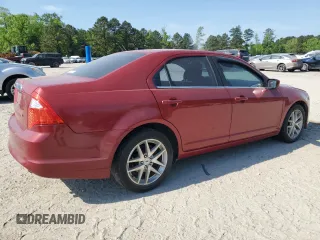 2010 Ford Fusion SEL with VIN 3FAHP0JA2AR222374, listed as a Copart auction lot 53811025 with 221,593 mi miles and Clean Title. Bid and sale history available at DreamBid. Image 3.