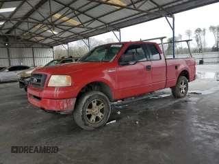 2005 Ford F-150 STX with VIN 1FTRX14W75FB71761, listed as a Copart auction lot 89287275 with 316,958 mi miles and Salvage Title. Bid and sale history available at carsss.com. Image 1.