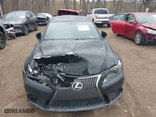 2015 Lexus IS 250 with VIN JTHBF1D21F5074899, listed as a IAAI auction lot 41842779 with 222,165 mi miles. Bid and sale history available at carsss.com. Image 12.