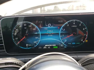 2022 Mercedes-Benz GLE 53 AMG with VIN 4JGFD6BB6NA688468, listed as a Copart auction lot 58760015 with 31,936 mi miles and Salvage title. Bid and sale history available at DreamBid. Image 9.