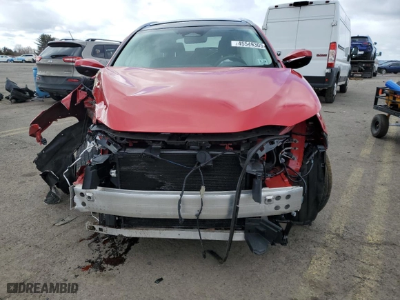 2023 Lexus NX with VIN 2T2HGCEZXPC030951, listed as a Copart auction lot 45549305 with 19,509 mi miles and Salvage Title. Bid and sale history available at carsss.com. Image 5.