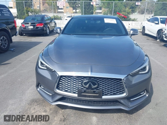 2019 Infiniti Q60 Luxe with VIN JN1EV7EK4KM230715, listed as a IAAI auction lot 41921027 with 47,944 mi miles and . Bid and sale history available at DreamBid. Image 12.
