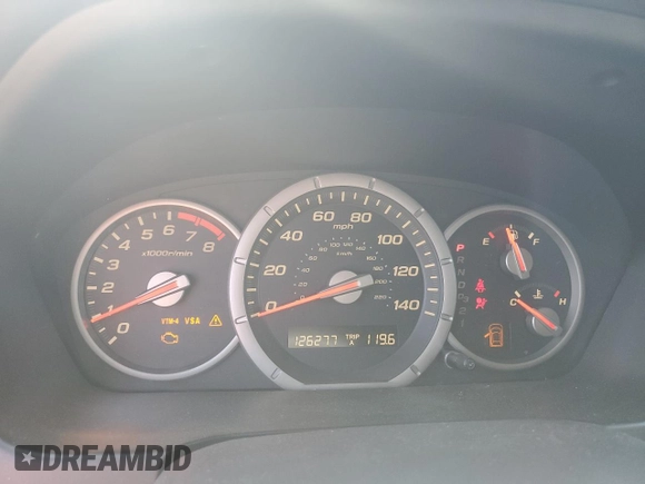 2006 Honda Pilot EX-L with VIN 2HKYF18766H561162, listed as a Copart auction lot 79991654 with 126,277 mi miles and Non Repairable. Bid and sale history available at DreamBid. Image 9.