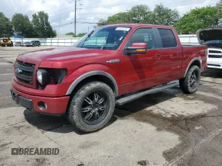 2014 Ford F-150 XL with VIN 1FTFW1EF9EKF99259, listed as a Copart auction lot 63249205 with 210,224 mi miles and Clean title. Bid and sale history available at DreamBid. Image 1.