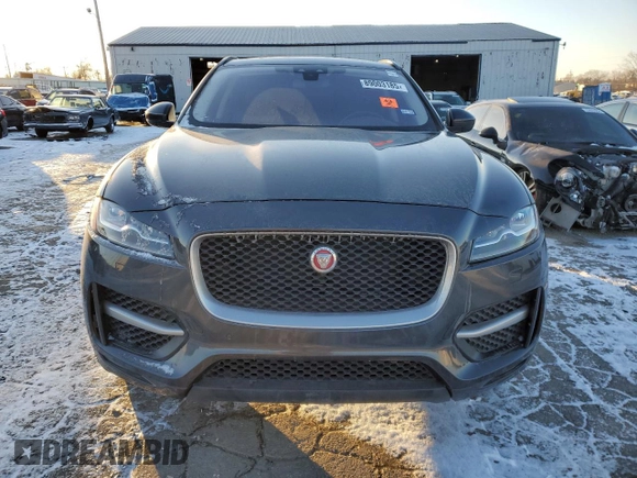 2017 Jaguar F-Pace 20d R-Sport with VIN SADCL2BN0HA088311, listed as a Copart auction lot 89003185 with Not Provided miles and Clean Title. Bid and sale history available at DreamBid. Image 5.