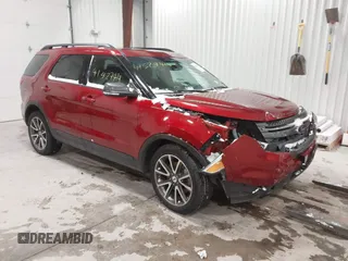 2015 Ford Explorer XLT with VIN 1FM5K7D84FGA40411, listed as a IAAI auction lot 41427414 with 83,345 mi miles and . Bid and sale history available at carsss.com. Image 1.