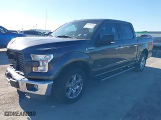 2015 Ford F-150 XL with VIN 1FTEW1CP3FKE84844, listed as a IAAI auction lot 41143996 with 162,714 mi miles. Bid and sale history available at carsss.com. Image 2.