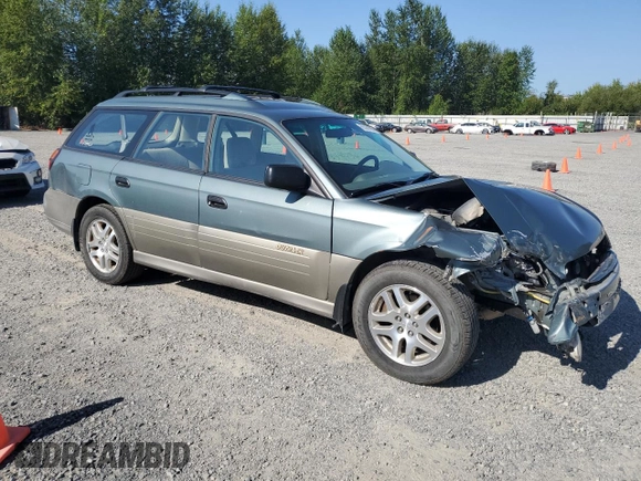 2002 Subaru Legacy Outback z VIN 4S3BH665527618156, wystawiony jako Copart lot #65384565 z przebiegiem 169 600 mil mil oraz Szkoda całkowita • Salvage title. Historia ofert i sprzedaży dostępna na DreamBid. Obrazek 4.