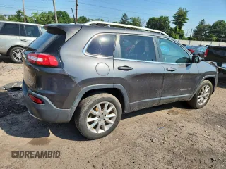 2016 Jeep Cherokee Limited z VIN 1C4PJMDB7GW249210, wystawiony jako Copart lot #53677845 z przebiegiem 93 044 mil mil oraz Szkoda całkowita • Salvage title. Historia ofert i sprzedaży dostępna na DreamBid. Obrazek 3.